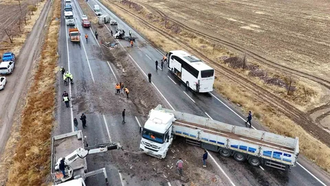 Kayseri'de Trafik Kazası