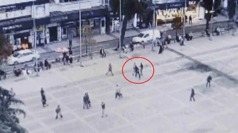 Samsun'da Tekmeli Kavga