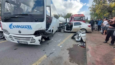 Sakarya'da Trafik Kazası