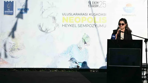 Kuşadası’nda Heykel Sempozyumu Tamamlandı