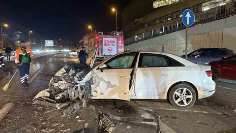 Bakırköy'de Trafik Kazası
