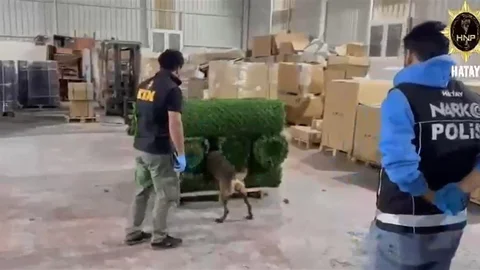 Hatay'da Uyuşturucu Operasyonu