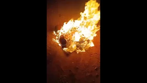 Araç Yangını Söndürüldü