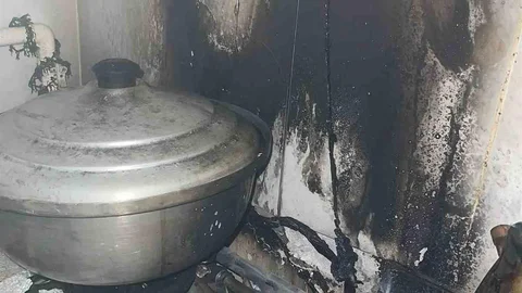 Siirt’te Ev Yangını Çıktı