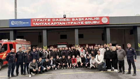 Kocaeli'de İtfaiye Ziyareti