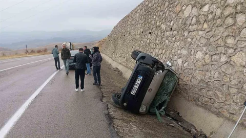 Bayburt'ta Trafik Kazası