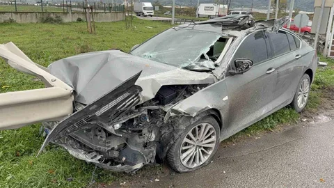 Samsun'da Trafik Kazası