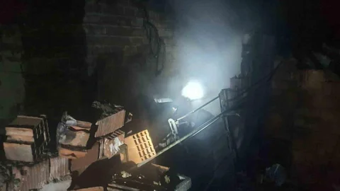 Söğüt'te Yangın Çıktı