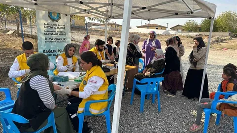 Diyarbakır'da Sağlık Taraması Yapıldı