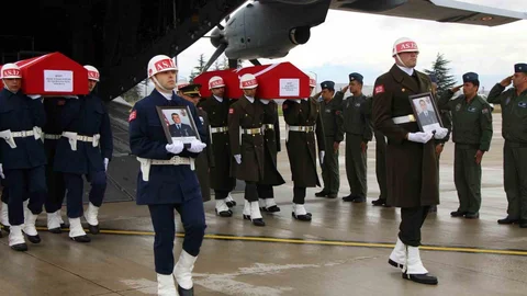 Amasya'da Şehit Töreni