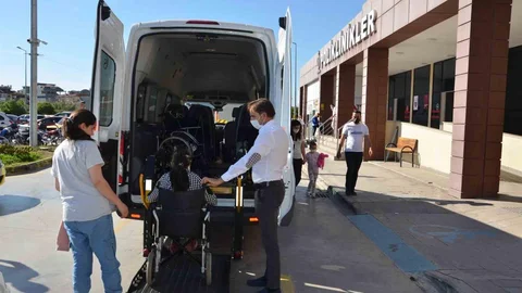 Engelsiz Hizmet Aracı Antalya'da