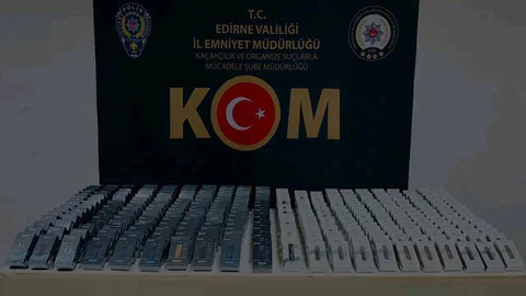 Edirne'de 500 Kaçak Elektronik Sigara