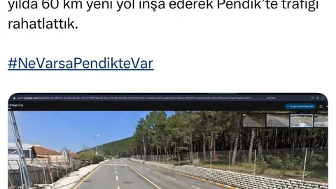 Pendik'ten Yavaş'a Yol Yanıtı