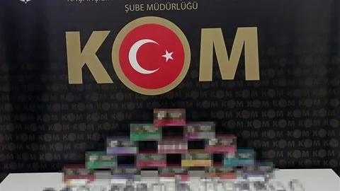 Erzurum'da Kaçak Sigara Ele Geçirildi