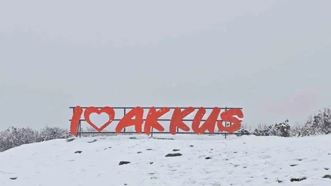 Ordu'da Kar Yağışı Başladı