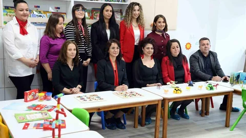 Menteşe'de Çocuk Kreşi Açıldı