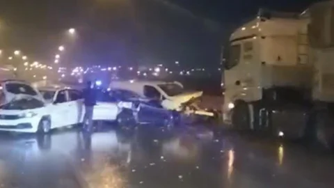 Tarsus'ta Zincirleme Kaza