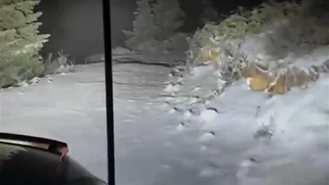 Çankırı'da Kar Yağışı Etkili Oldu