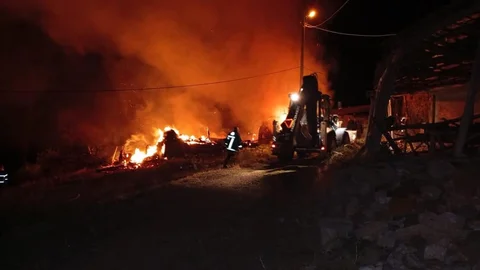 Çorum'da Yangın Felaketi