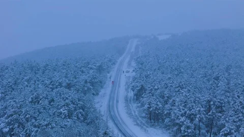 Yozgat’ta Kar Yağışı Başladı