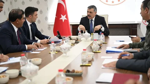 Erzurum'da Vali Çiftçi Ziyaretler Gerçekleştirdi