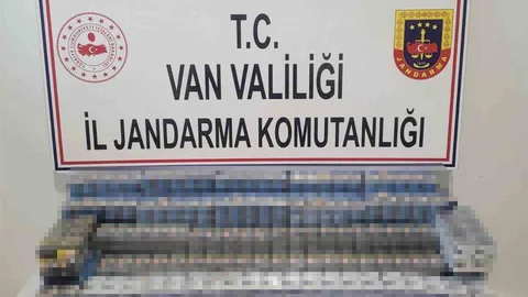 Van'da Kaçak Sigara Ele Geçirildi