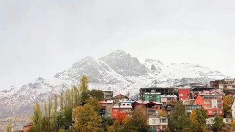 Şırnak'ta Kar Yağışı Etkili Oldu