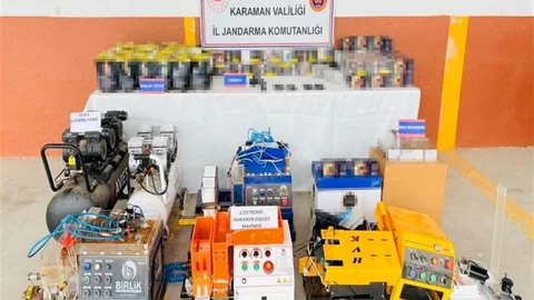 Karaman'da 35 Bin Makaron Ele Geçirildi