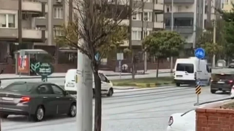 Gaziantep'te Dolu Yağışı