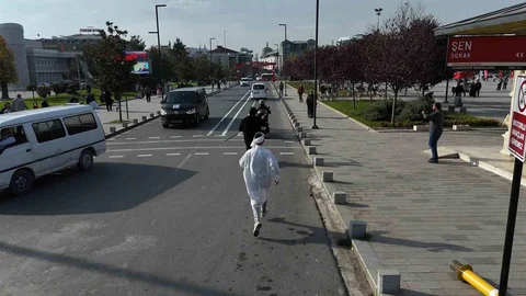 Düzce'de Motosiklet Deneyi