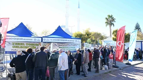 Aydın'da Ata Tohumu Dağıtımı