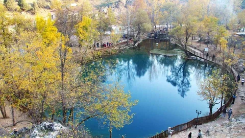 Kahramanmaraş'ta Yeşilgöz Gölü