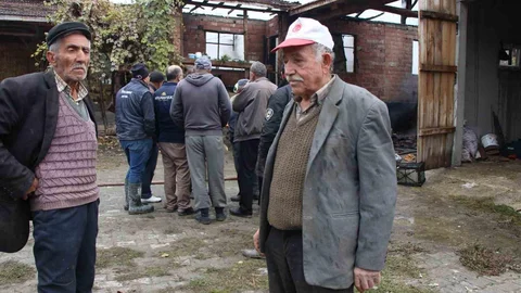 Amasya'da Yangın Faciası