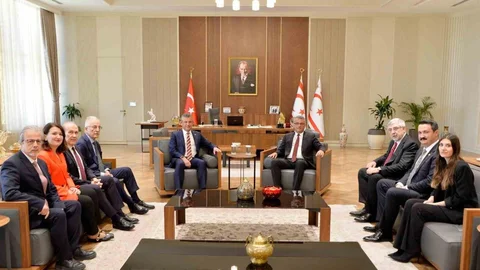 Özgür Özel KKTC'yi Ziyaret Etti