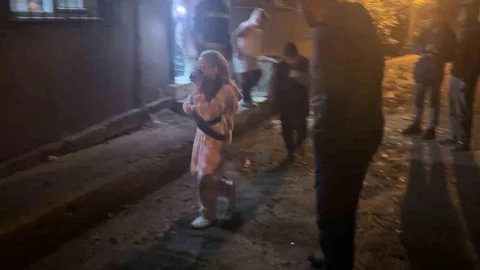 Samsun'da Soba Yangını