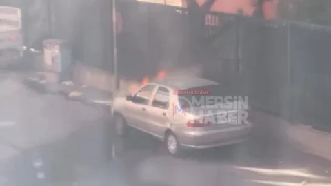 Park Halinde Alev Aldı