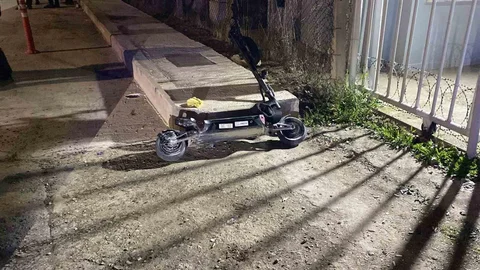 Bursa'da Scooter Kazası