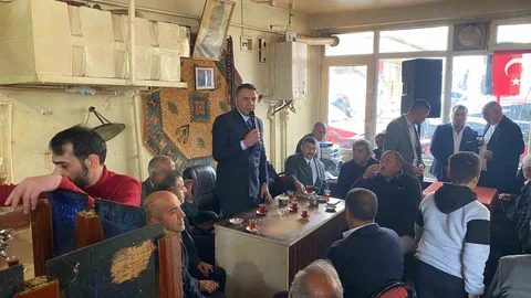 Pasinler'de MHP Ziyareti