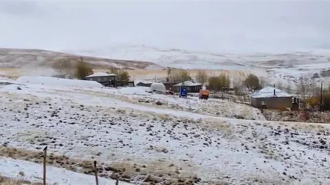 Bitlis'te Kar Yağışı Başladı