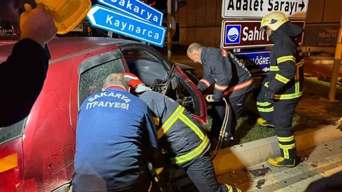 Sakarya'da Trafik Kazası