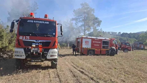 Yatağan'da İki Arazi Yangını