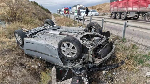 Kırıkkale'de Trafik Kazası