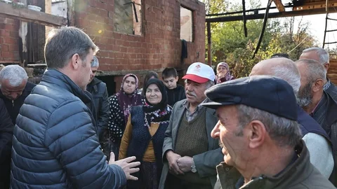 Amasya'da Yangın Sonrası Yeniden İnşa
