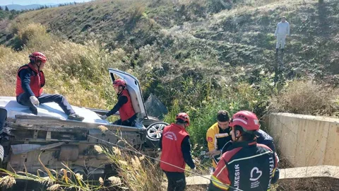Balıkesir'de Trafik Kazası