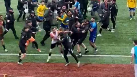 Artvin'de Futbol Kavgası