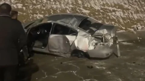 Van'da Trafik Kazası Yaşandı