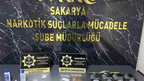 Sakarya'da Uyuşturucu Operasyonu