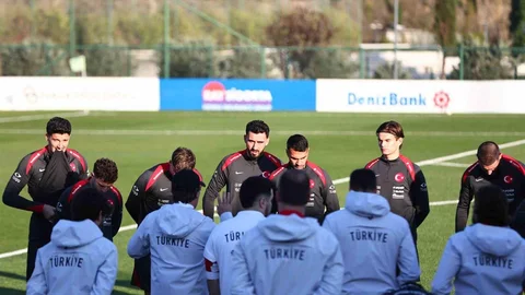 A Milli Takım İspanya'ya Hazırlanıyor