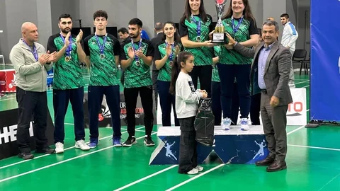Erzincan Telekom Spor Badminton'da İkinci Oldu