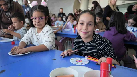 Keçiören'de Çocuk Workshop Etkinliği